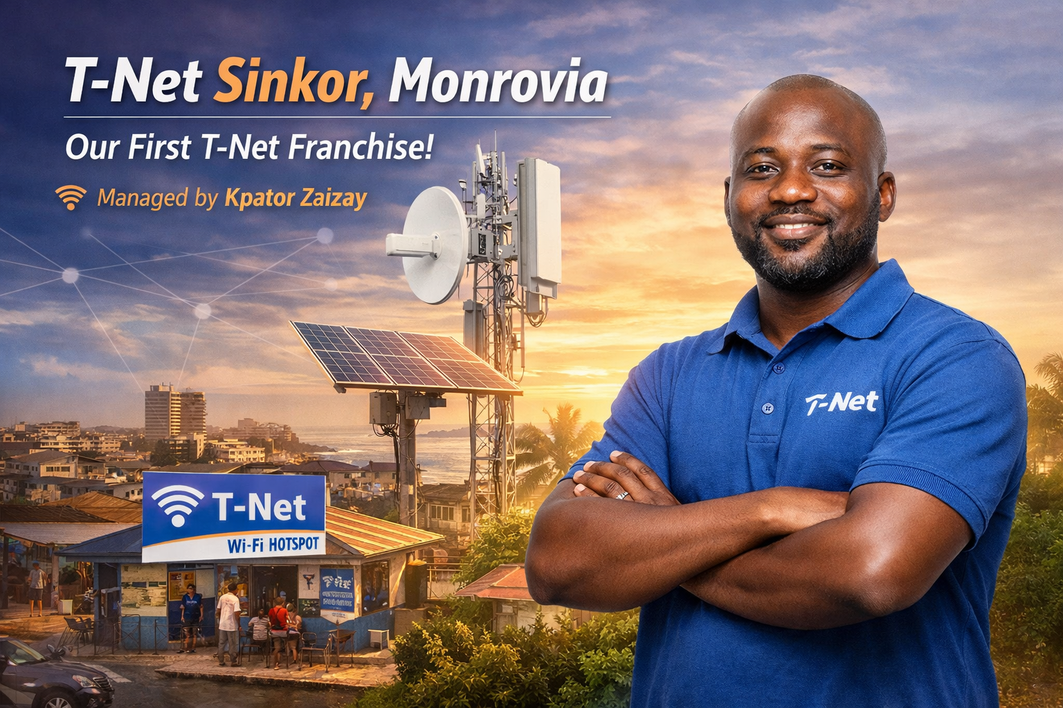 T-Net Sinkor, Monrovia: Our First True Franchise Goes Live